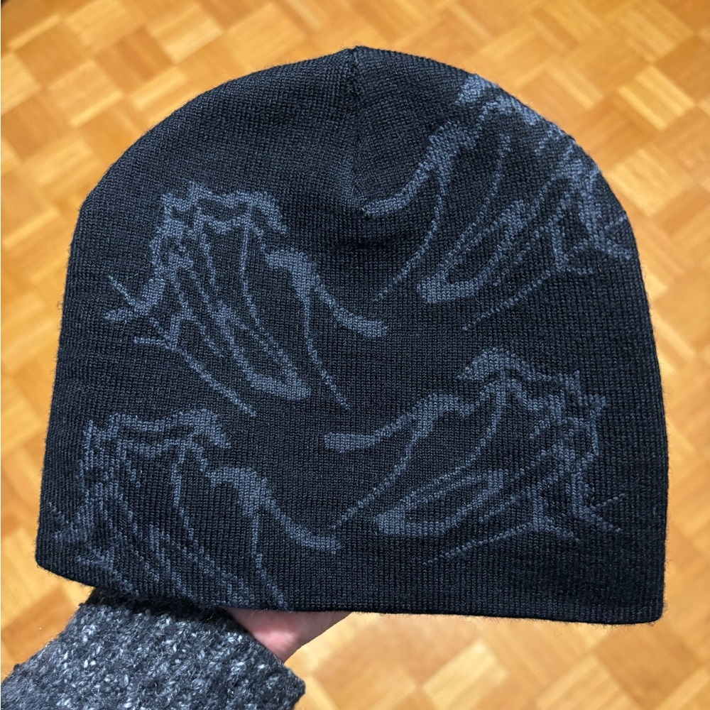 Colin Meredith Black Knit Beanie Toque
